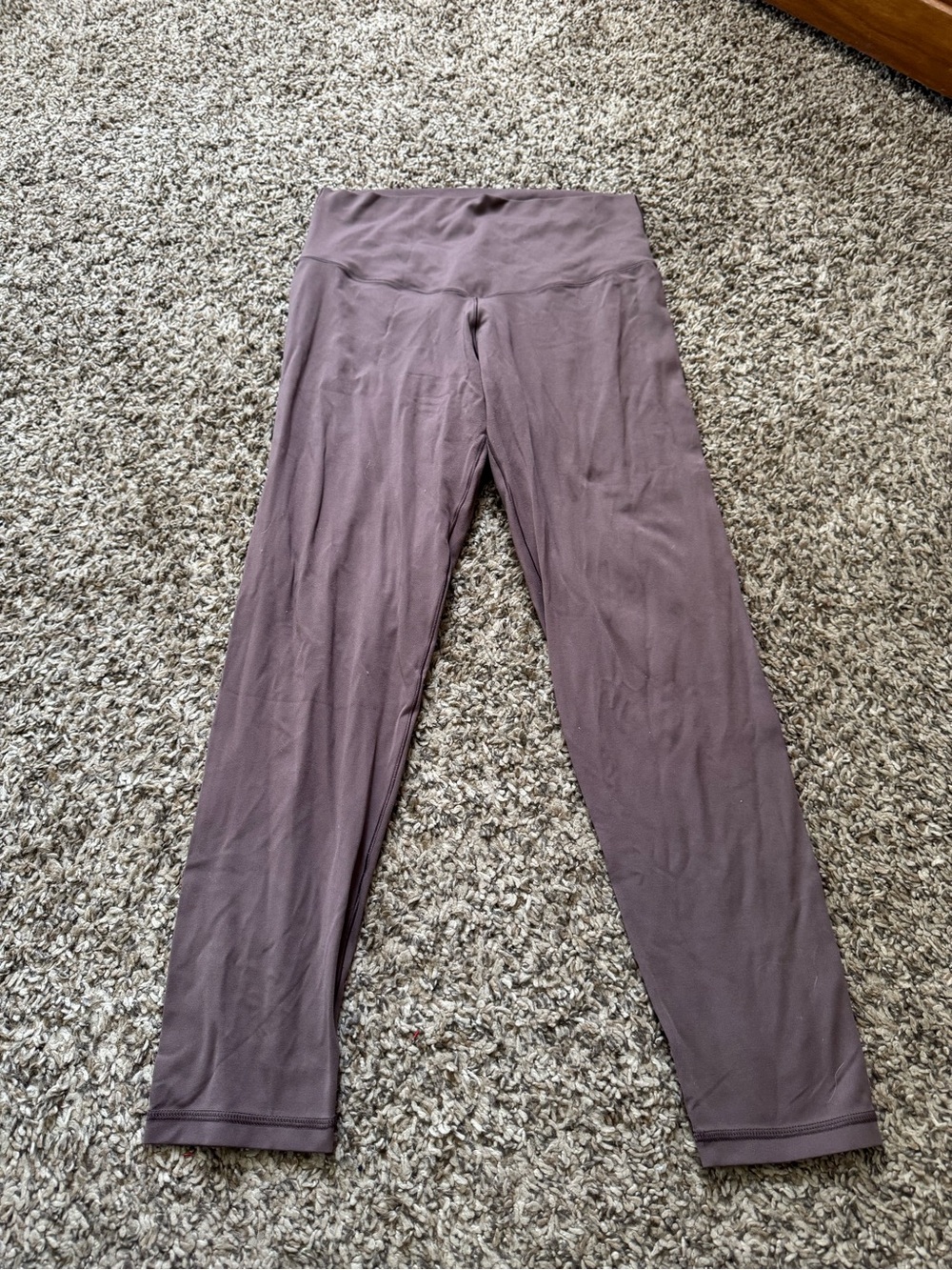 aerie High-Waist Leggings in Mauve - Picture 2 of 3